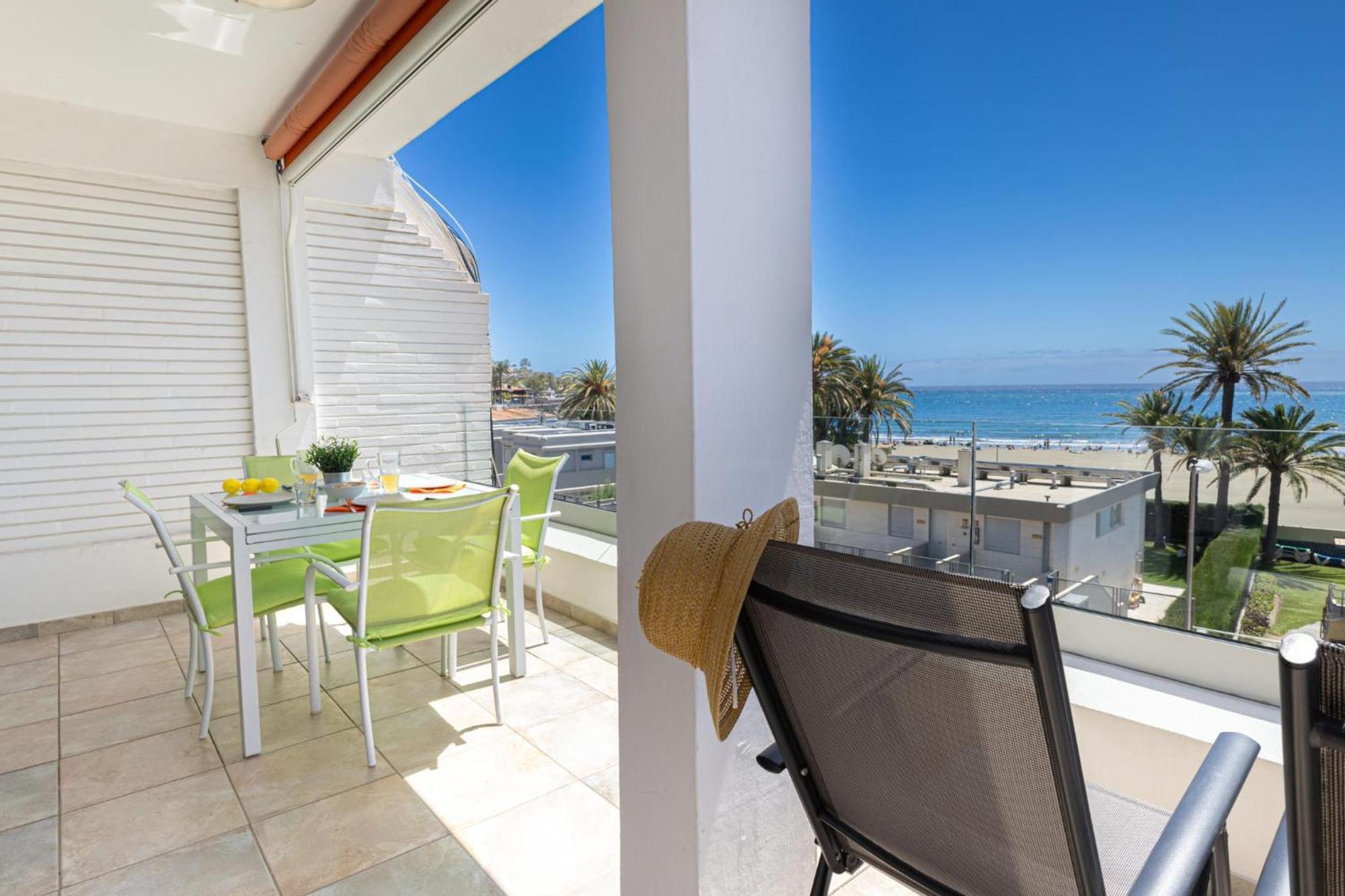 Atico Apartamento Las Burras Playa San Agustín Dış mekan fotoğraf